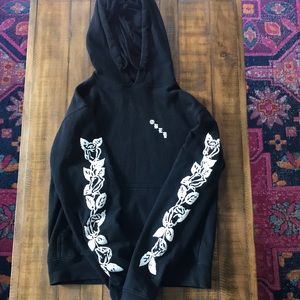 Obey rose hoodie. Size small